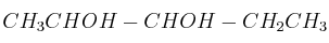 CH_3CHOH-CHOH-CH_2CH_3