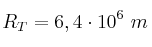 R_T = 6,4\cdot 10^6\ m